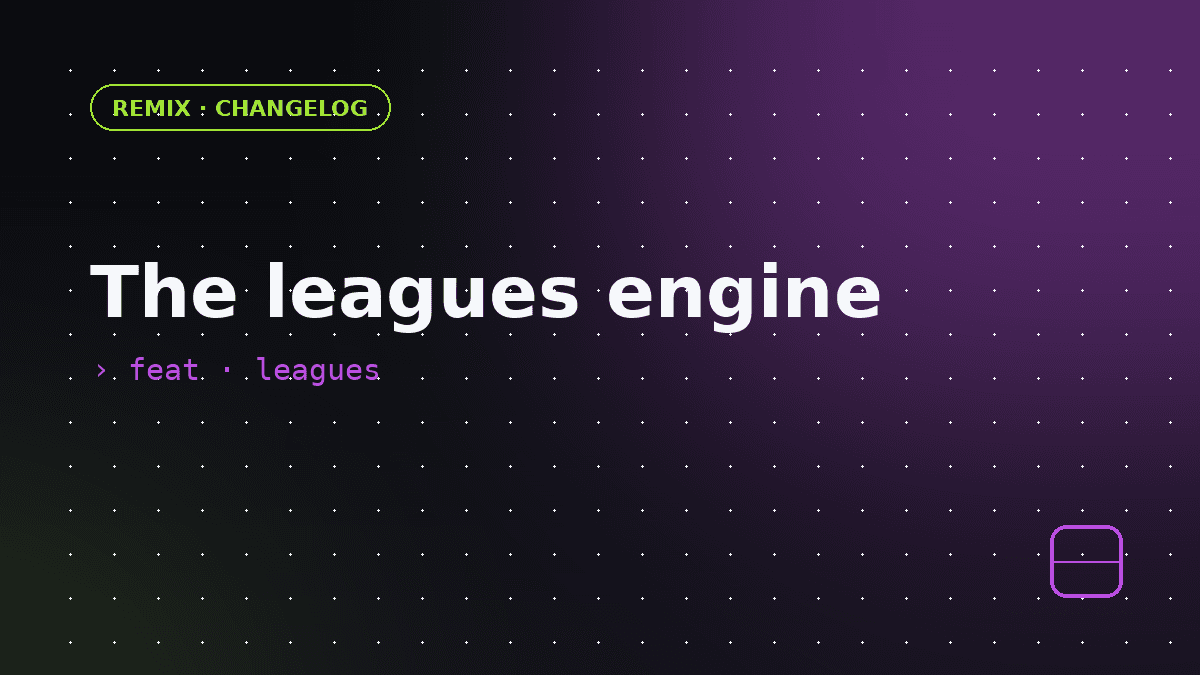 Leagues â your score now means something